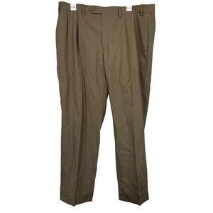Lauren Ralph Lauren Relaxed Total Comfort Tan Dress Pants